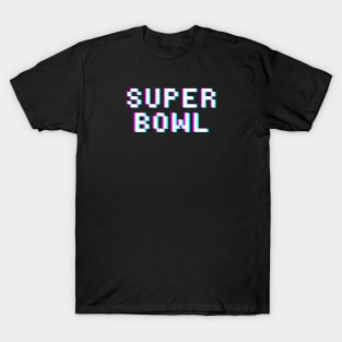 Super Bowl Showdown Typography Tee T-Shirt